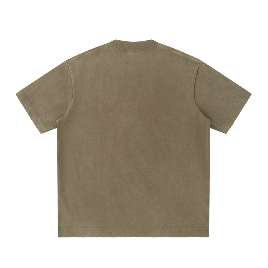 Speak Life - Heavyweight Vintage Washed Frayed T-Shirt