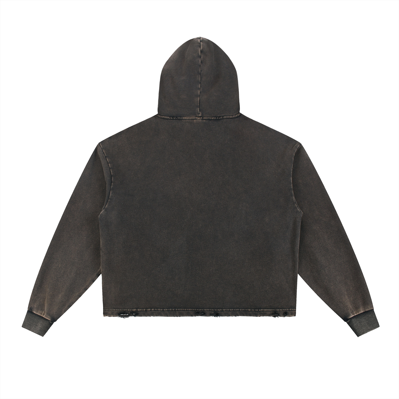 Speak Life - Vintage Washed Frayed-Hem Hoodie