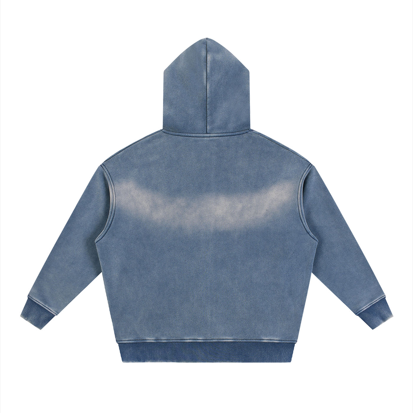 Speak Life - Sunfade Two-way Zipper Boxy Fleece Hoodie