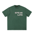 Speak Life - Heavyweight Vintage Washed Frayed T-Shirt