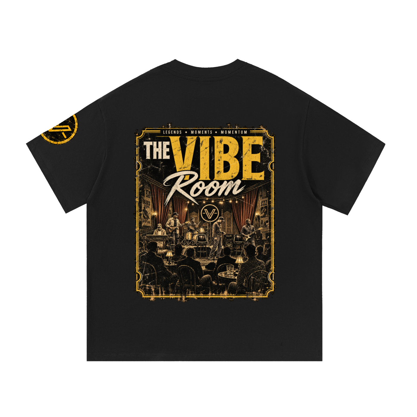 The VIBE Room exclusive-Essential Cotton T-Shirt