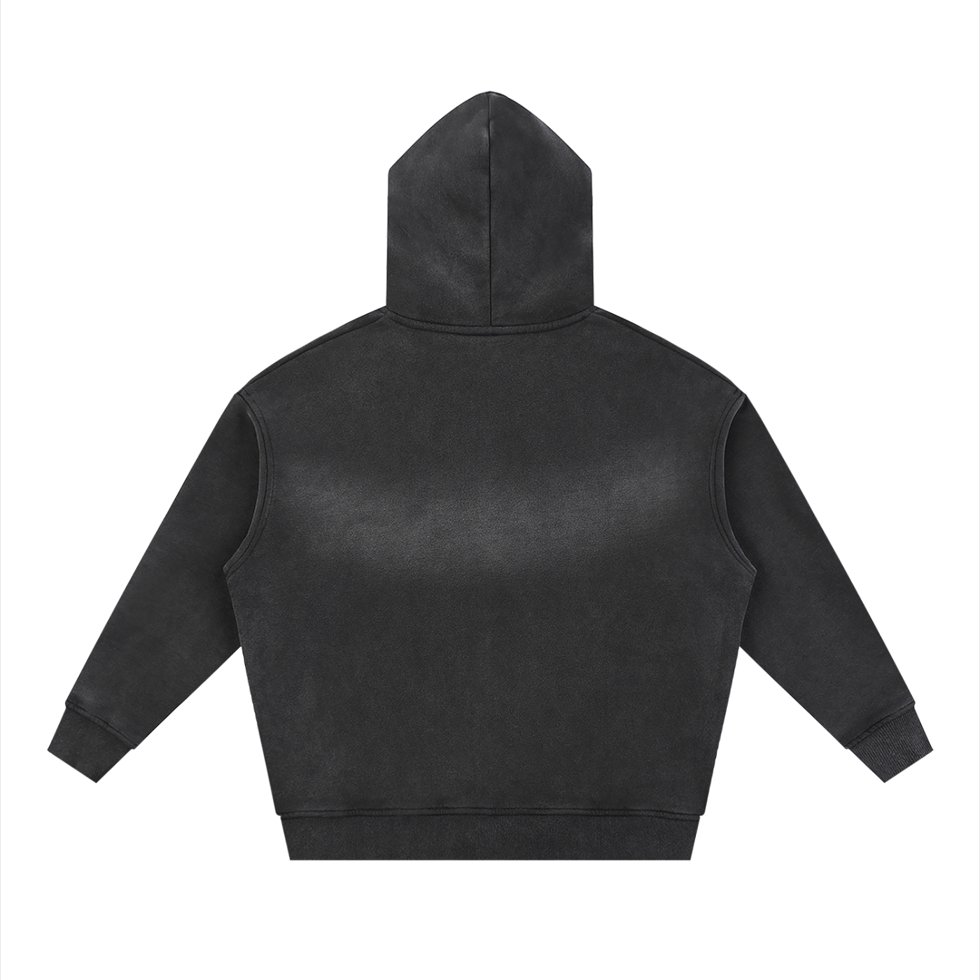 Speak Life - Sunfade Two-way Zipper Boxy Fleece Hoodie