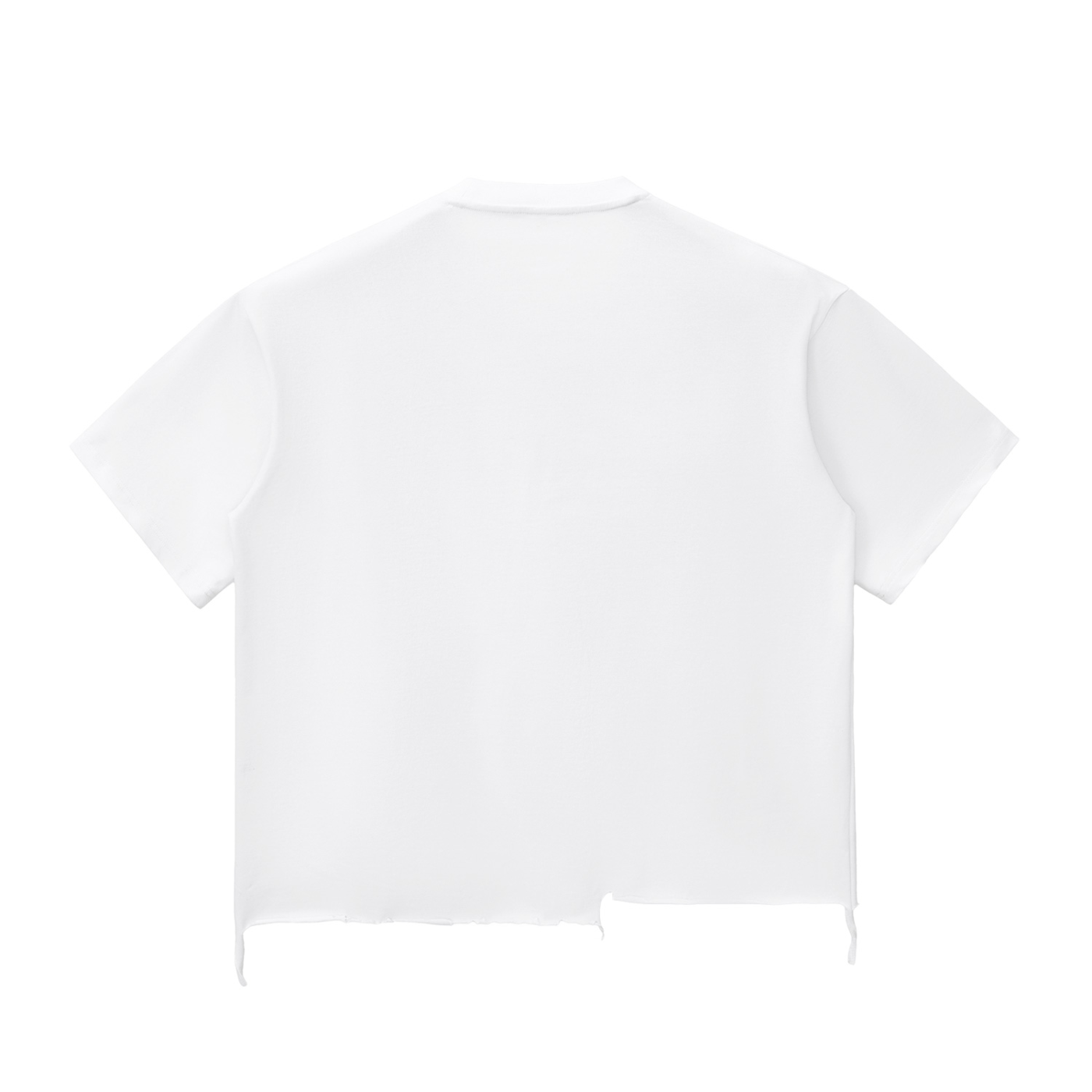 Speak Life - Snow Wash Raw-Hem Boxy T-shirt