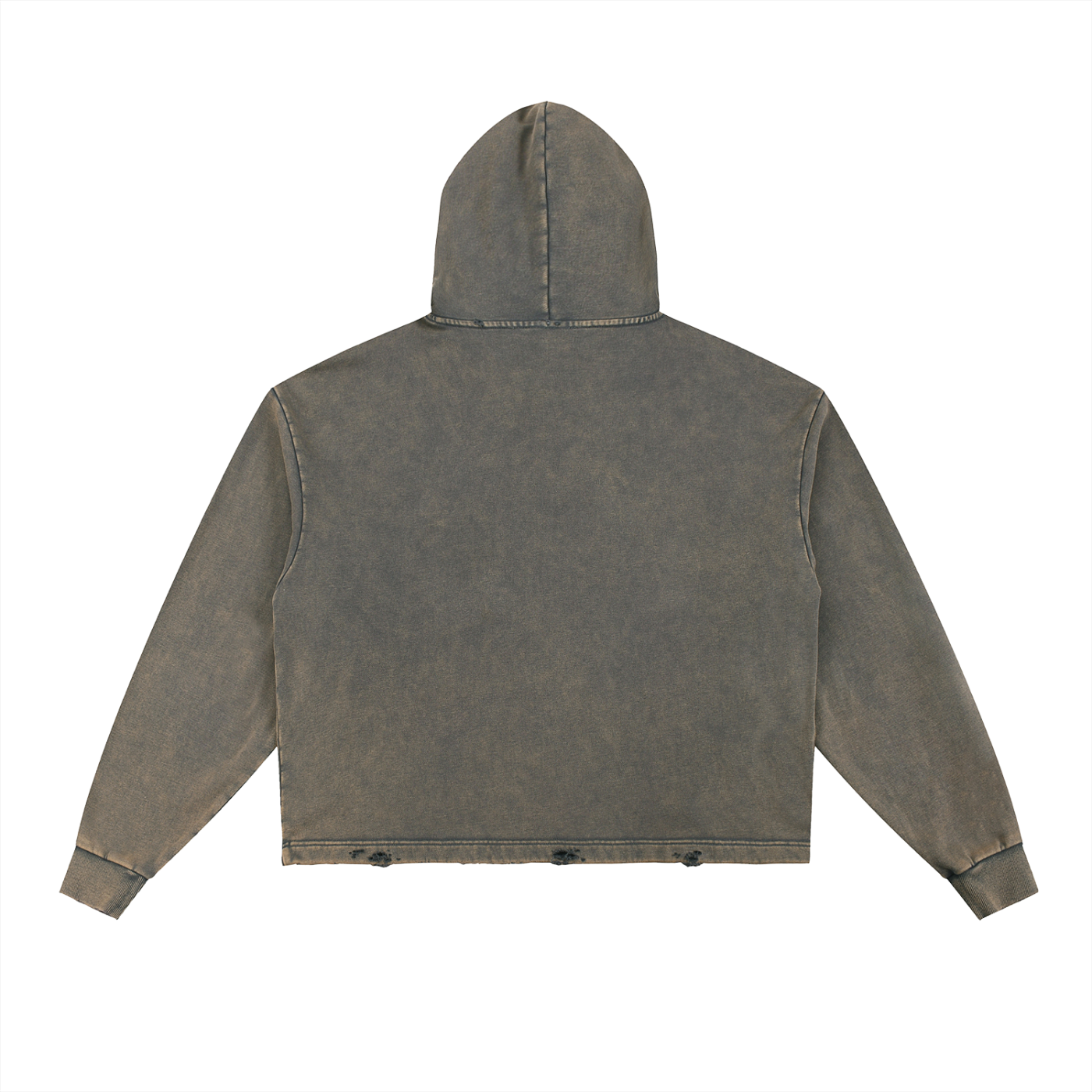 Speak Life - Vintage Washed Frayed-Hem Hoodie