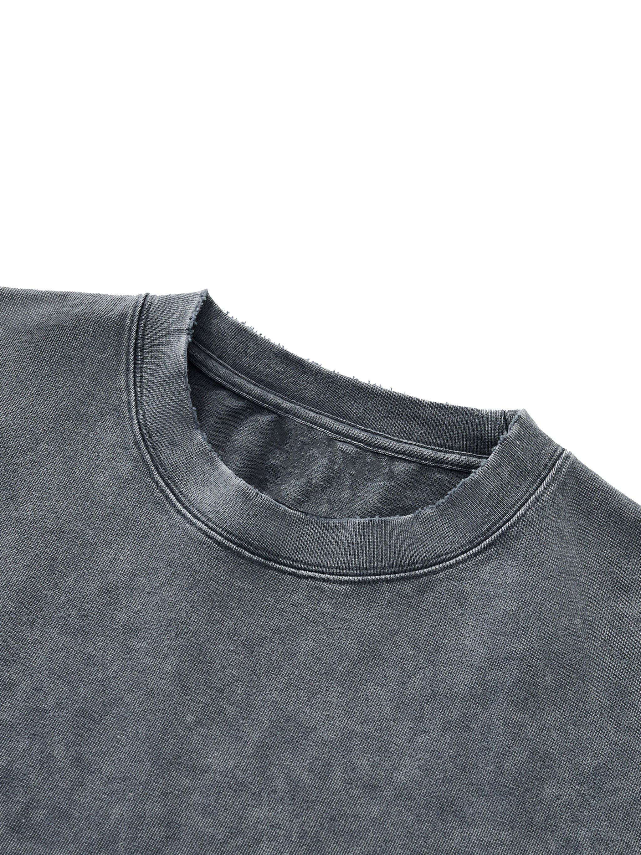 Speak Life - Snow Wash Raw-Hem Boxy T-shirt