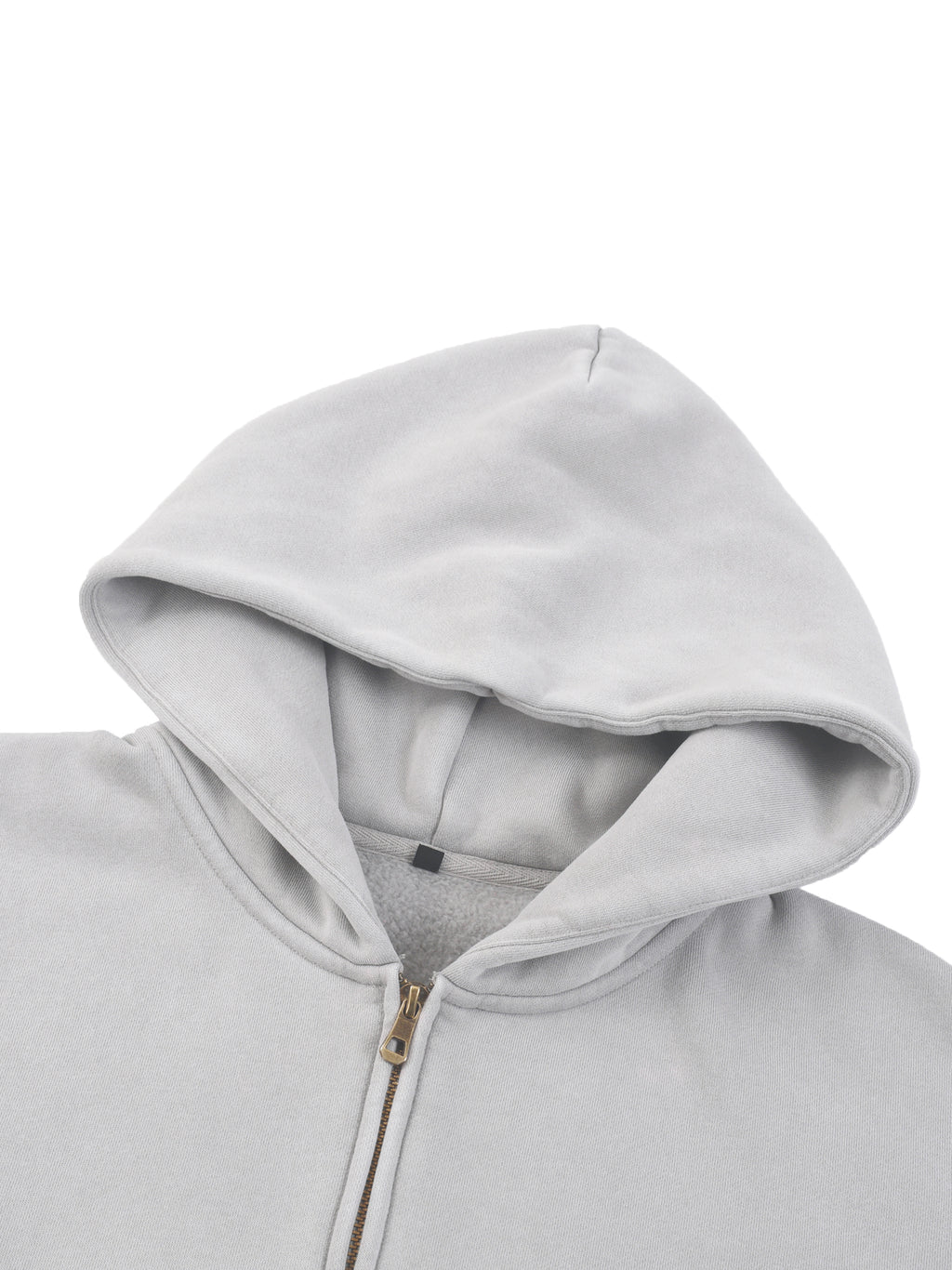 Speak Life - Sunfade Two-way Zipper Boxy Fleece Hoodie